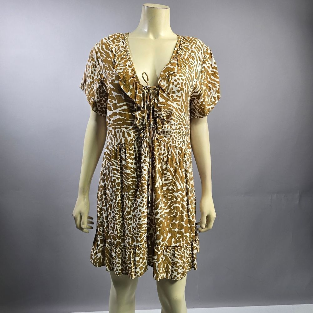 Kivari Safari Print Dress R7